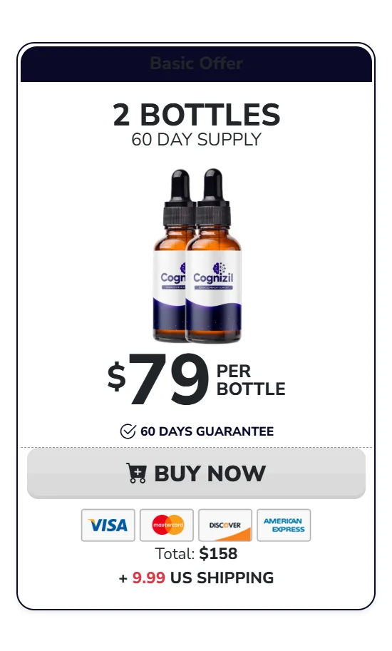 Cognizil™ 2 bottles pricing